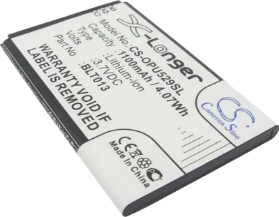 Image de TECHTEK Batterie compatible avec [OPPO] A209, E21W, U525, U529 remplace BLT013