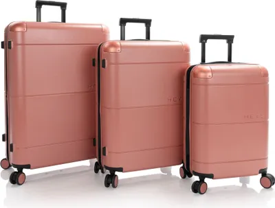 Produktbild von Heys Zen 4 Rollen Kofferset 3-teilig mit Dehnfalte
