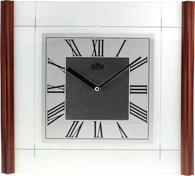Obrázok produktu pre Nástenné hodiny MPM, 2715.54 - tmavé drevo, 33cm
