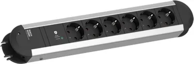 Produktbild von Bachmann 6xSchutzkontaktsteckdosen PRIMO 6xCEE7/3 331.016 (331.016)