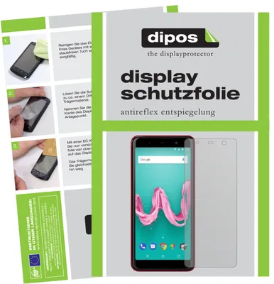 Produktbild von 2x Schutzfolie für Wiko Lenny 5 matt Displayschutzfolie Folie Display Schutz