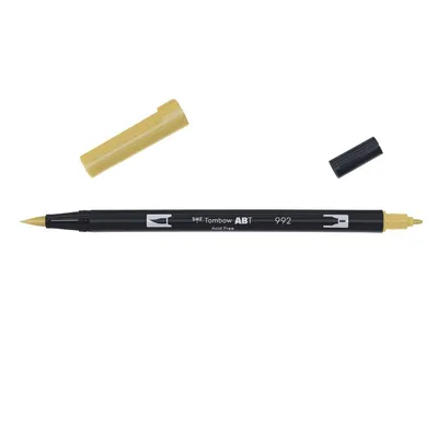 Immagine prodotto di Tombow ABT-992ABT Penna a pennello doppio 992 sabbia