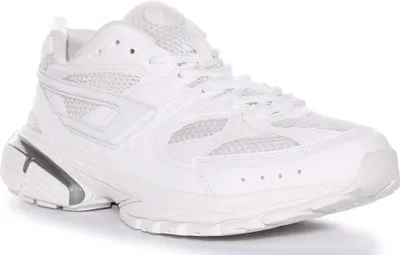 Produktbild von Diesel Herren SSerendipity ProX1 Mono Sportliches MeshPrägeMeshSneaker in Weiß Mono – undefined / Weiß Mono