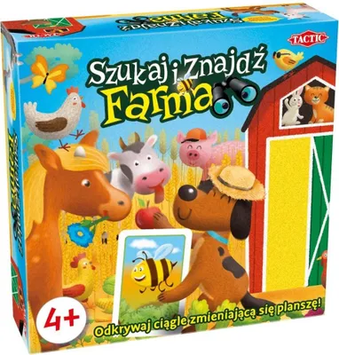 Zdjęcie produktu dla Gra Planszowa Szukaj I Znajdz Farma 58499 84997