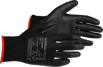Obrázek produktu pro Rukavice ST BROTULA Black 09/L záhradné, NEW EDITION, s blistrom 12 kusů