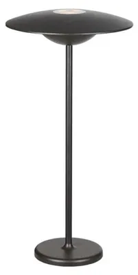 Produktbild von ACA LED-Tischleuchte für den Außenbereich, batteriebetrieben, 2 W, 260 lm, 83° Abstrahlwinkel, 3000 K, Dunkelgrau, CRI 80, IP54, LG2441G-400