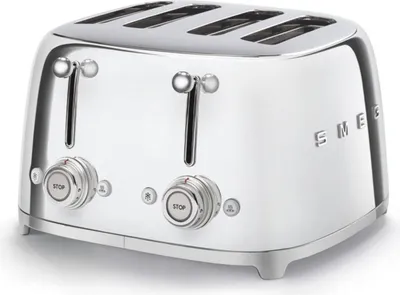 Immagine prodotto di Tostapane 4 slot 950w cromato Smeg TSF03SSEU