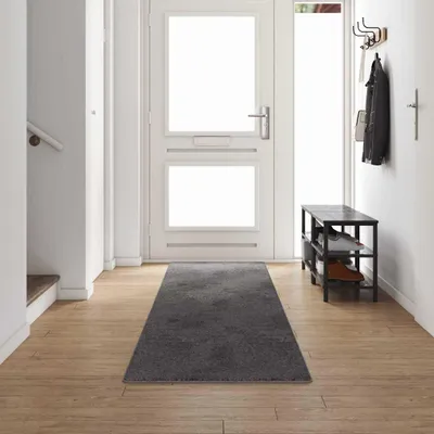 Image de Tapis Couloir Gris 80 x 500 cm