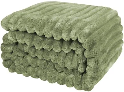 Produktbild von Unyqoos® Fleece-Decke 150 x 200 cm – warme, extra weiche Mikrofaser, antistatisch & pflegeleicht; ideal für Sofa, Bett, Picknick und Camping