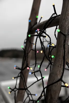 Produktbild von Best Season LED-Lichterkette, 120tlg. Multifunktion Farbe bunt, outdoor, mit Trafo, Kabel:schwarz, 498-41