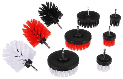 Productafbeelding van Sixtol boorborstel voor auto's, 9 stuks