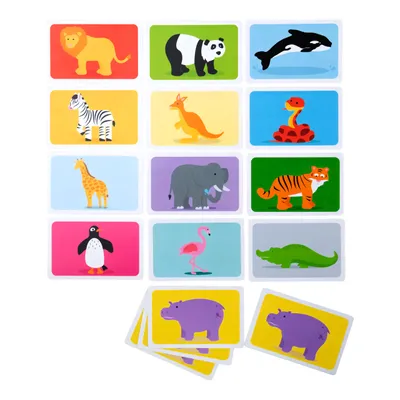 Obrázok produktu pre Bigjigs Toys Snap! Divoké zvieratá