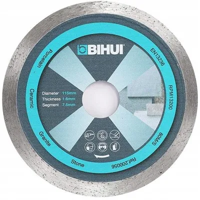 Immagine prodotto di Disco Da Taglio Diamantato Bihui 115 Mm Dcbg115