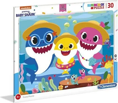 Obrázok produktu pre CLEMENTONI Puzzle Baby Shark: Plávanie 30 dielikov