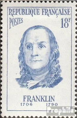 Produktbild von Briefmarken Frankreich 1956 Mi 1113 gestempelt Berühmte Männer