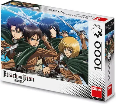 Zdjęcie produktu dla Dino Puzzle Anime: Attack on Titan 1000 dílků