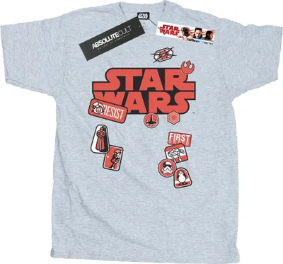 Produktbild von Star Wars - "The Last Jedi" T-Shirt für Herren BI46920 (XXL) (Grau)