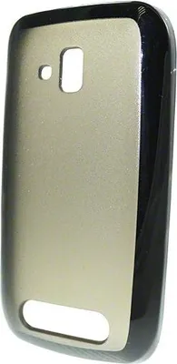 Produktbild von Protector Silikon TPU Tasche für Nokia Lumia 610 schwarz