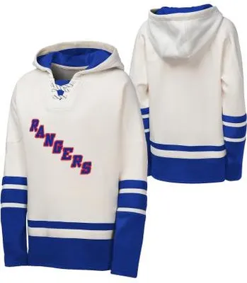 Immagine prodotto di OUTERSTUFF Felpa con cappuccio Ageless Refreshed NHL Junior, New York Rangers, taglia: M, 10-12 anni