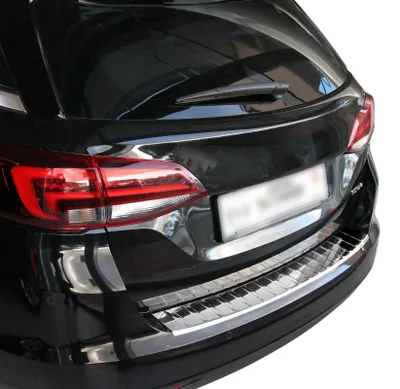 Für Opel Astra K Sports Tourer ab 2015- LADEKANTENSCHUTZ Edelstahl V2A Schutz in der Farbe von Recambo e.K.