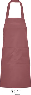 Produktbild von SOLs 03569 | Latzschürze, Gamma Unisex Apron, 90 x 75 cm - Farbe: Ancient Pink - Größe: 90 x 75 cm
