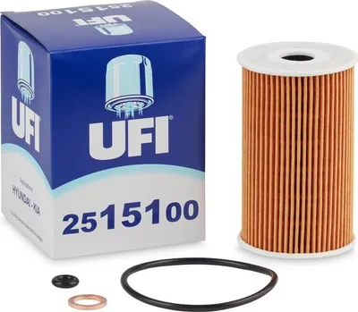 Produktbild von Ölfilter UFI 25.151.00 Filtereinsatz für HYUNDAI Tucson (TL, TLE) für KIA SPORTAGE (SL)