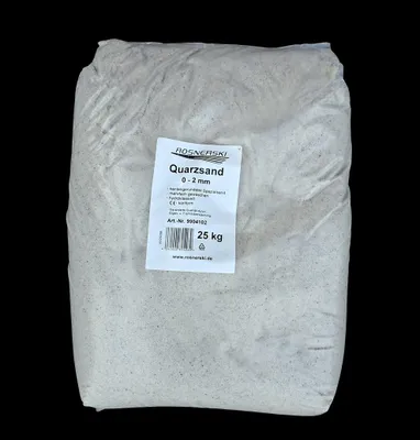 Produktbild von Quarzsand 0-2 mm 25 kg