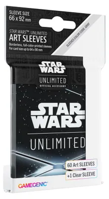 Image de Star Wars : Unlimited Art Sleeves - Dos de carte noir