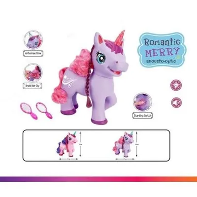 Image de Licorne avec son, violet