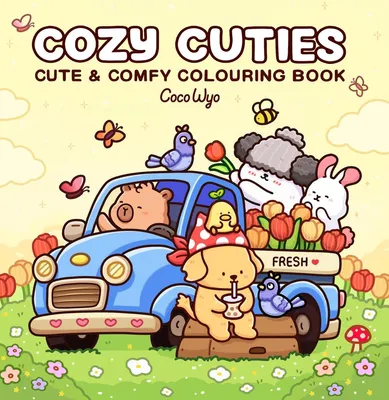 Produktbild von Cozy Cuties Malbuch für Erwachsene & Teenager – Entspannung & Herzwärme