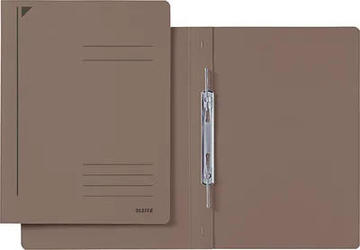 Produktbild von Spiralhefter A4 Karton kaufm. Heftung braun Packung mit 25 Stück
