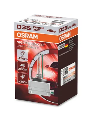 Zdjęcie produktu dla OSRAM XENARC NIGHT BREAKER LASER D3S PK32d-5 42 V/35 W (opakowanie 1 szt.)