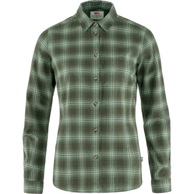 Immagine prodotto di Fjällräven FJÄLLRÄVEN Camicia di flanella Övik Verde Foresta Profonda-Verde Patina M