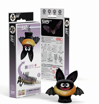 Produktbild von EUGY - 3D Bastelset Fledermaus