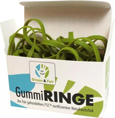 Productafbeelding van Memo-ring, groen & fair, S6738, 140x4mm, 120 stuks