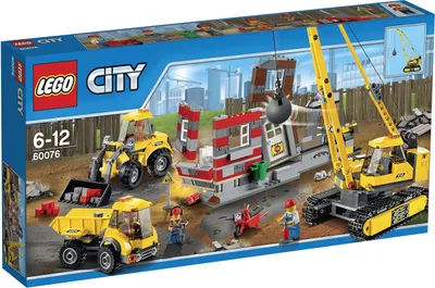 Produktbild von Lego City 60076 - Abriss Baustelle