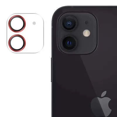 Obrázok produktu pre Ochranné sklo na kameru Joyroom pre Apple iPhone 12 Mini - Červená KP14054
