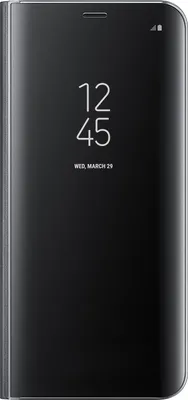Produktbild von Samsung EF-ZG955, Flip case, Samsung, Galaxy S8+, 15,8 cm (6.2"), Schwarz