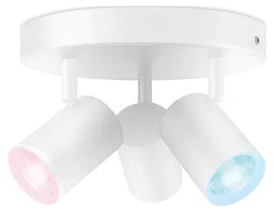Zdjęcie produktu dla WiZ 8719514554511B, Bluetooth, Biały, LED, Metal, GU10, 2200 K