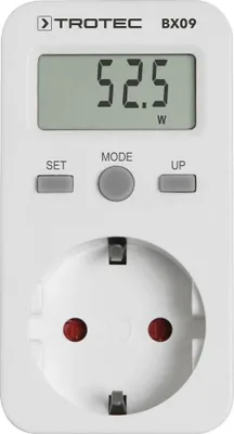 Produktbild von TROTEC BX09 Energiekostenmessgerät Stromkostenmessgerät Stromverbrauchszähler Standby-Verbrauchsmessung ab 0,1 W