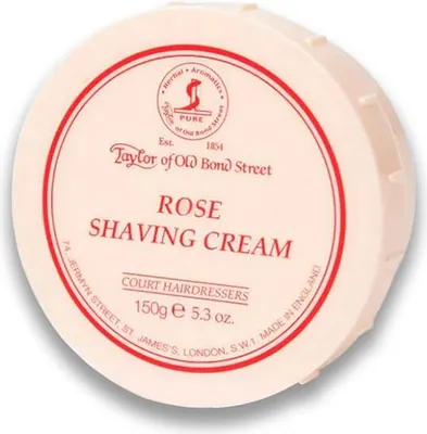 Image de Taylor of Old Bond Street Rose Crème à raser Pot 150 g