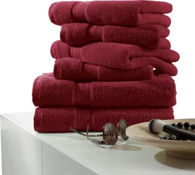 Produktbild von Erwin Müller Frottier-Set Friedrichshafen" 6-teilig bordeaux OneSize"