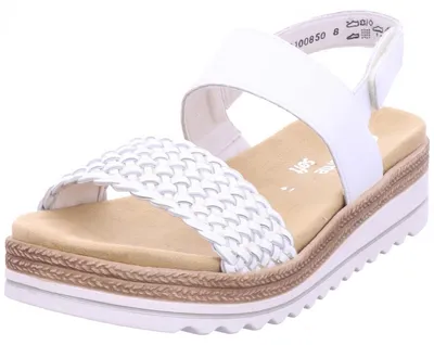 Zdjęcie produktu dla Remonte Buty damskie Sandalette Biały rekreacyjny, Rozmiar buta:40 EU