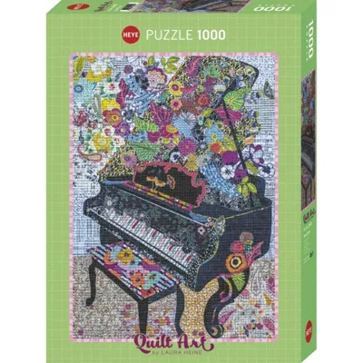 Produktbild von HEYE Puzzle Quilt Art: Klavier 1000 Teile