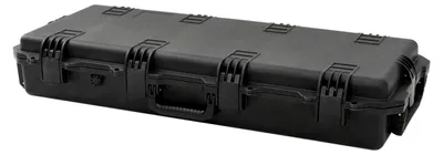 Produktbild von Koffer für Flugreisen aus Polypropylen und ABS mit Schaumstoffeinlage, 100,5x42x17 cm, schwarz, tragbar und abschließbar