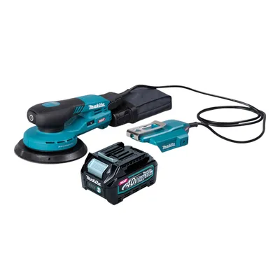 Produktbild von Makita BO 004 CGD1 Akku Exzenterschleifer 40 V max. 150 mm 3,0 mm Hub Brushless + 1x Akku 2,5 Ah - ohne Ladegerät