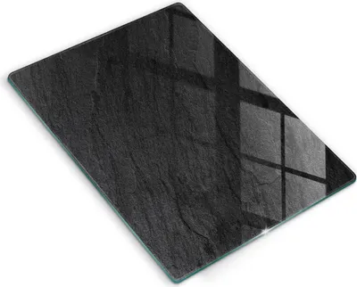 Produktbild von Glasschneideplatte - Herdabdeckplatte - 40x52 cm - Schneidebrett - Spritzschutz - Texturstein