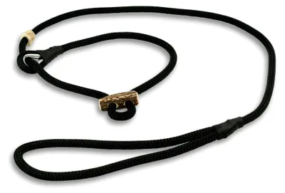 Produktbild von Moxonleine mit Zugbegrenzung 10mm 130cm schwarz