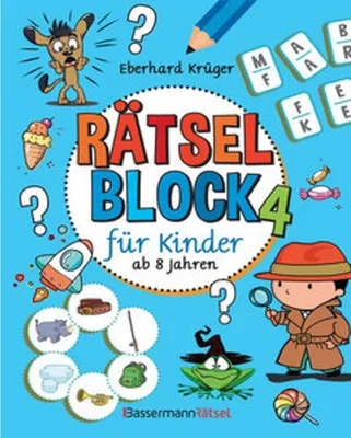 Image de Rätselblock 4 für Kinder ab 8 Jahren (5 Exemplare à 3,99)