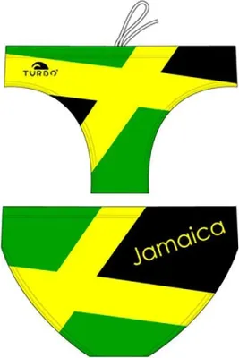 Produktbild von Turbo Jamaica Badeslip Grün,Gelb,Schwarz 3XL Herren Grün,Gelb,Schwarz 3XL